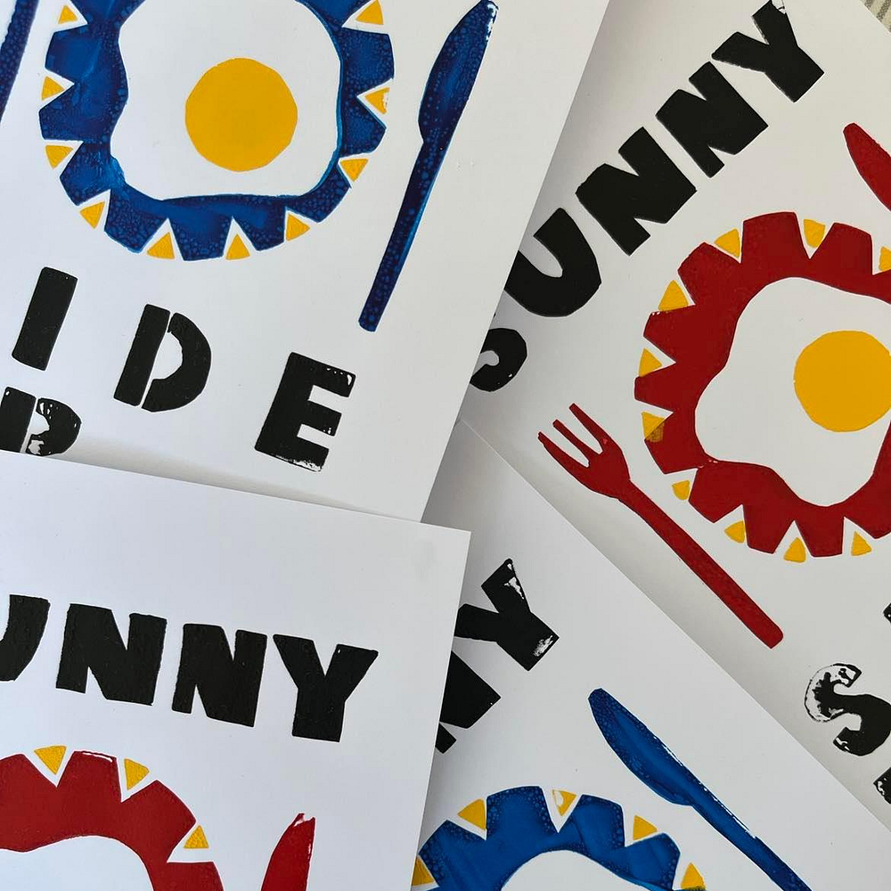 SUNNY SIDE UP SCREEN PRINT
